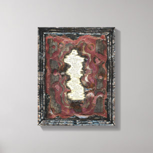 Impressão Em Tela Um rasgo