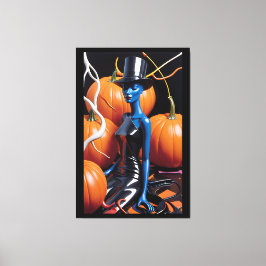 Impressão Em Tela Um Sonho de Halloween - Ken Gage Art