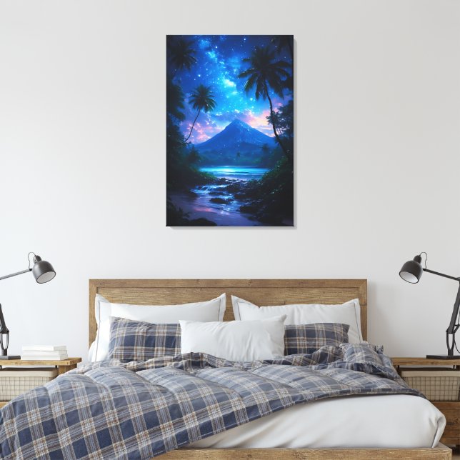 Impressão Em Tela Um Sonho de Nusantara (Insitu(Quarto))