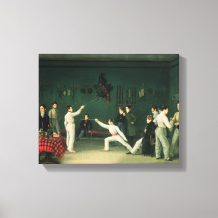 Impressão Em Tela Uma cena de cerco, 1827