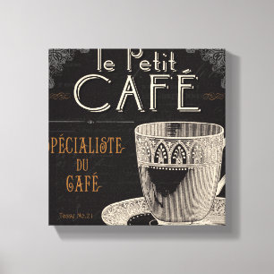 Impressão Em Tela Uma chávena de café contemporânea