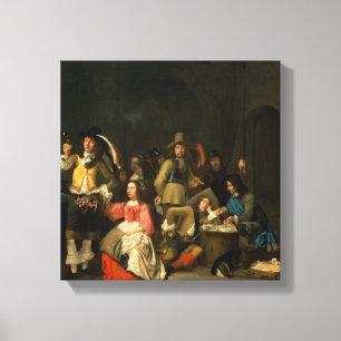 Impressão Em Tela Uma empresa dos soldados