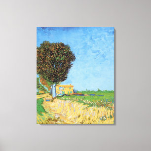 Impressão Em Tela Uma faixa perto de Arles, Vincent van Gogh.