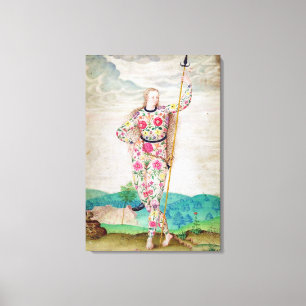 Impressão Em Tela Uma filha nova do Picts, c.1585 (w/c e gou