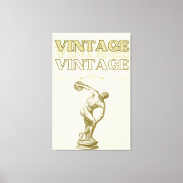 Impressão Em Tela Uma jornada através da estética do Vintage