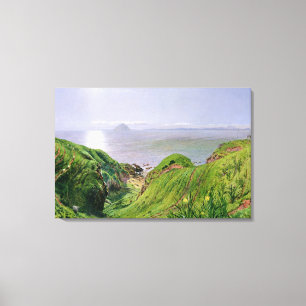 Impressão Em Tela Uma opinião Ailsa Craig e a ilha de Arran, 1860