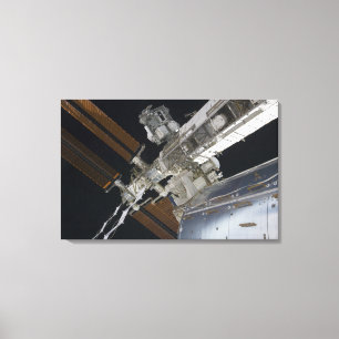 Impressão Em Tela Uma parcela da estação espacial internacional 3