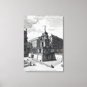 Impressão Em Tela Uma porta da entrada ao vaticano, 1696