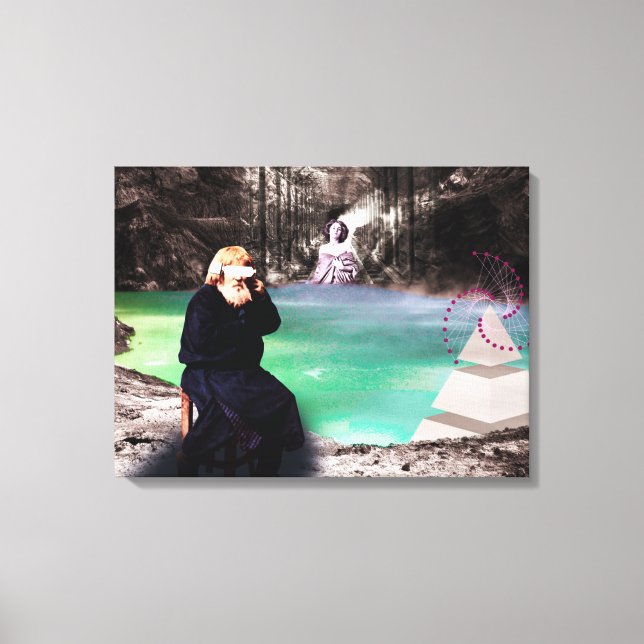 Impressão Em Tela Uma realidade alternativo 1 (Frente)