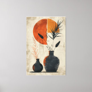 Impressão Em Tela Uma sofisticada arte abstrata moderna para parede