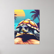 Uma Tartaruga Vestindo óculos de sol