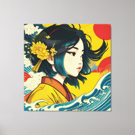 Impressão Em Tela Uma vietnamita no Sangue do Cheio