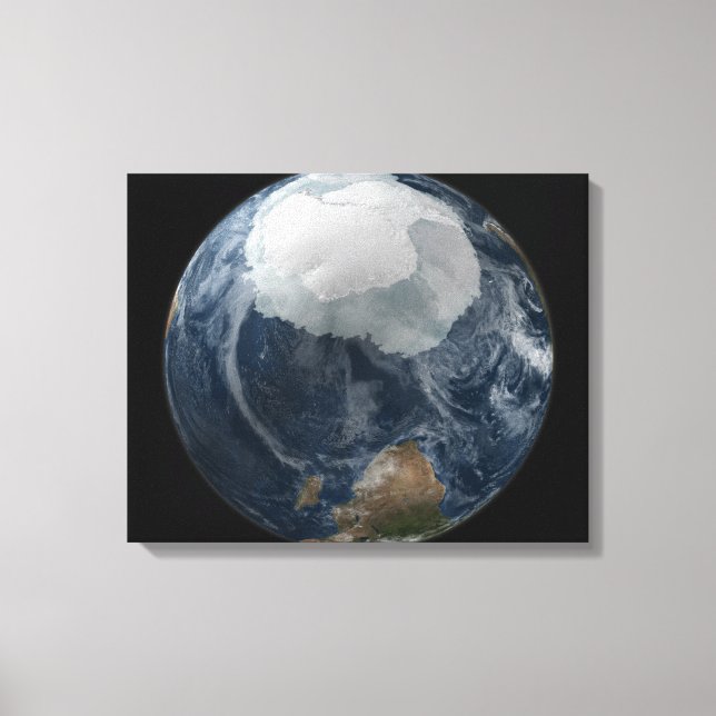 Impressão Em Tela Uma visão da Terra 2 (Frente)