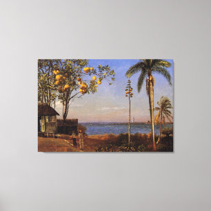 Impressão Em Tela Uma visão nas Bahamas por Bierstadt Albert.