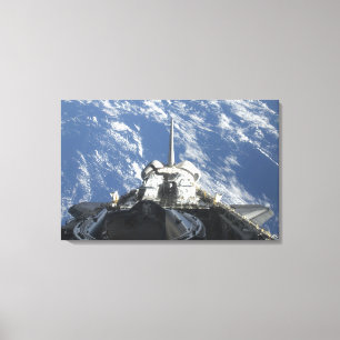 Impressão Em Tela Uma vista parcial do vaivém espacial Atlantis