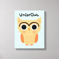 UnibrOwl Unibrow Owl | Coruja-de-sobrancelhas-grac