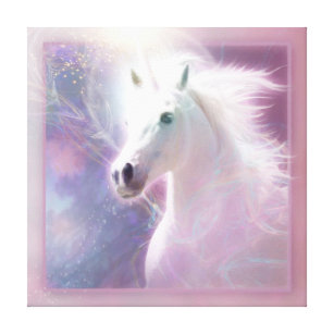 Impressão Em Tela Unicorn Horse SHAFIRE