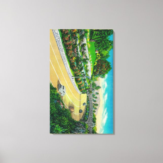 Impressão Em Tela Unidade Buena Vista, Entrando no Riverside (Frente)