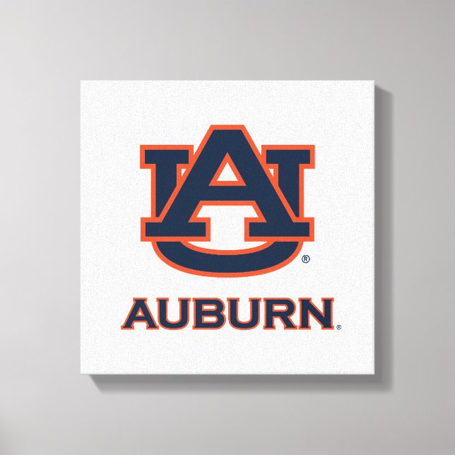 Impressão Em Tela Universidade Auburn | AU Auburn (Frente)
