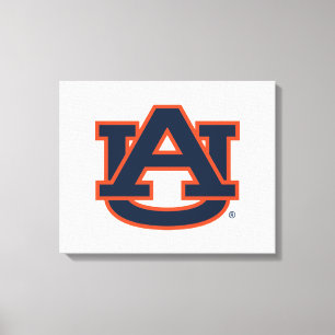 Impressão Em Tela Universidade Auburn Logotipo UA Auburn
