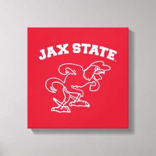 Impressão Em Tela Universidade Estadual de Jacksonville JAX State Ga