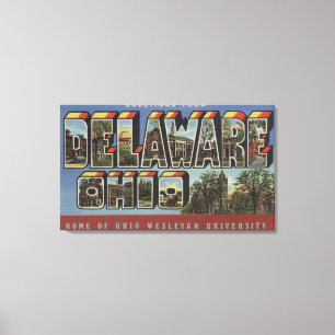 Impressão Em Tela Universidade Wesleyan - grandes cenas da letra