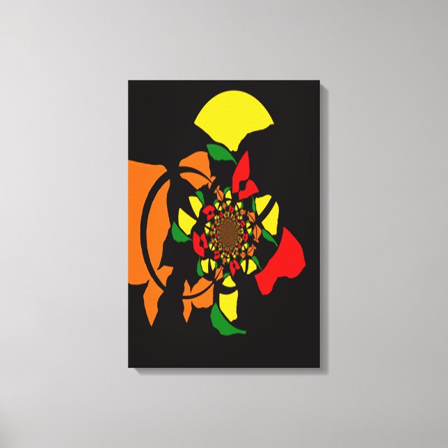 Impressão Em Tela Unreliable Compass, Honest Chaos   (Frente)