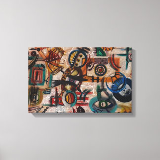 Impressão Em Tela Urban Signs