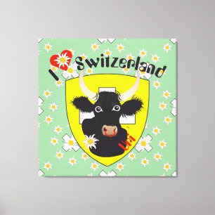 Impressão Em Tela Uri Suíça Suisse Svizzera Svizra linho