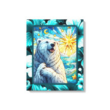 Urso Polar Cinzento Grátis Vidro Escondido