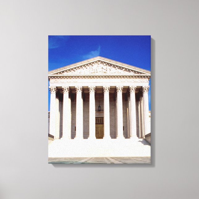 Impressão Em Tela US Supreme Court Building, Washington DC, EUA (Frente)