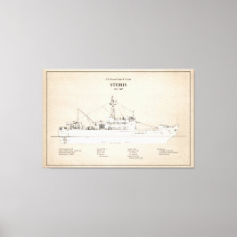 Impressão Em Tela USCG Cutter Storis wmec-38 - SBD