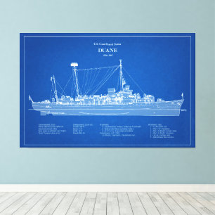 Impressão Em Tela USCGC Duane wpg-33 - ABD