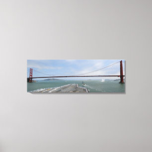 Impressão Em Tela USS Nimitz no Golden Gate