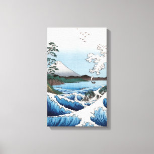 Impressão Em Tela Utagawa Hiroshige - Mar ao largo de Satta, Provínc