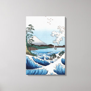 Impressão Em Tela Utagawa Hiroshige - Mar de Satta, Província de Sur