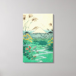 Impressão Em Tela Utagawa Hiroshige - Planície de Otsuki na provínci