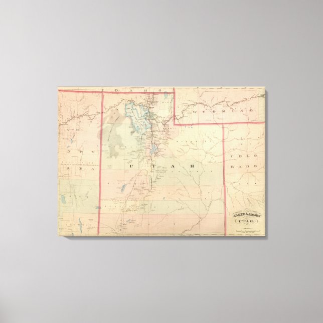 Impressão Em Tela Utah 8 (Frente)