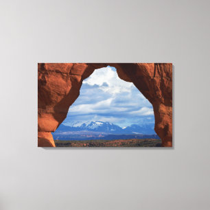 Impressão Em Tela Utah, Parque Nacional Arches, Arco Delicado