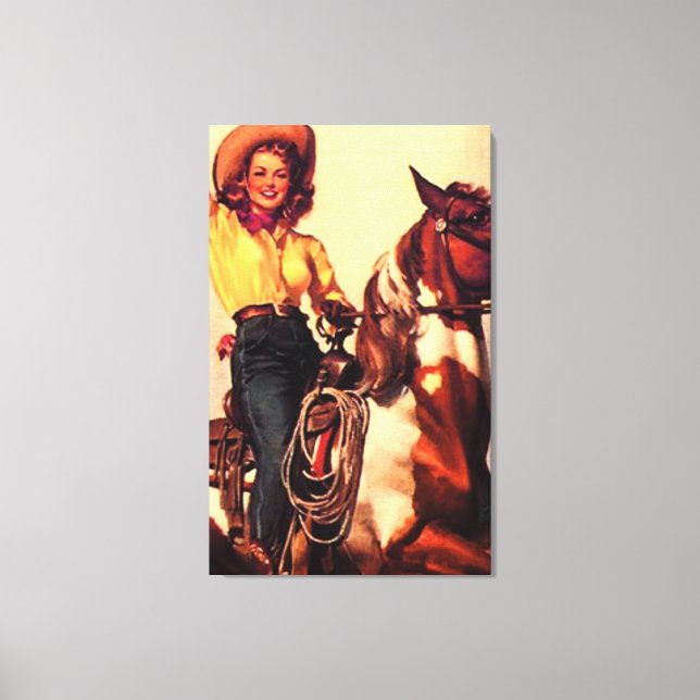 Impressão Em Tela vaca (Frente)