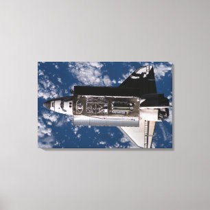 Impressão Em Tela Vaivém espacial Atlantis 2