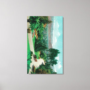 Impressão Em Tela Vale das Redlands e pomares de Smiley