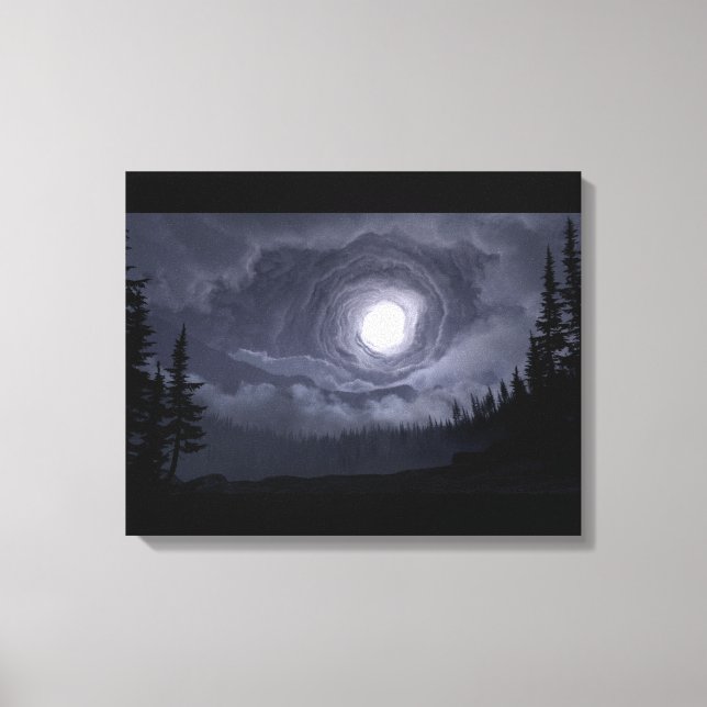 Impressão Em Tela Vale de Selene (Frente)