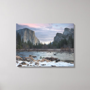 Impressão Em Tela Vale de Yosemite
