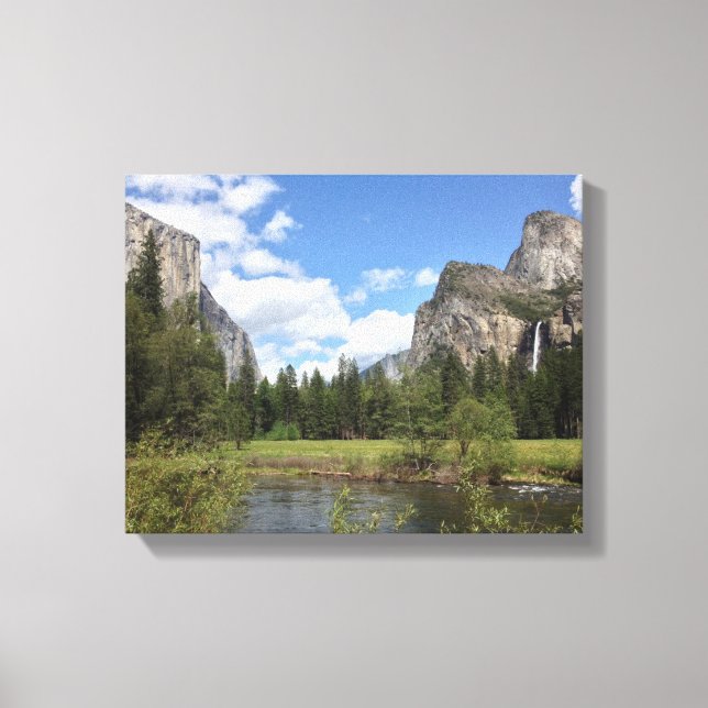 Impressão Em Tela Vale de Yosemite 2013 (Frente)