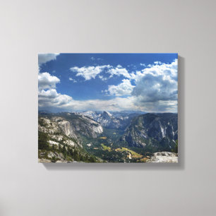 Impressão Em Tela Vale do Yosemite e Meia-Domo do Pico da Águia