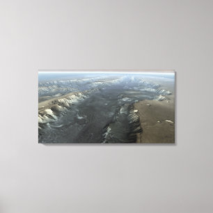 Impressão Em Tela Valles Marineris, o Grande Canyon de Marte