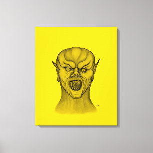 Impressão Em Tela Vampiro