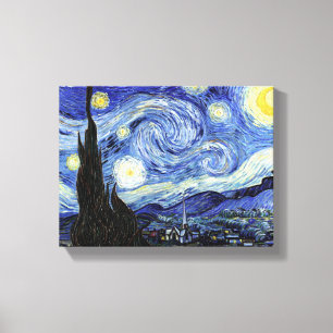 Impressão Em Tela Van Gogh A Noite Estrelada