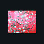 Impressão Em Tela Van Gogh Almond Blossomo Azul Vermelho<br><div class="desc">Almond Blossoms de Vincent Van Gogh alteração de cor copyright 2doce4wordsDesigns/ PureVintage Love Obtenha a beleza do amado Almond Blossom de Van Gogh nas cores que combinam com sua casa. vincent van gogh,  van gogh,  florins de amêndoa,  flores,  floral,  bonito,  bonito, </div>
